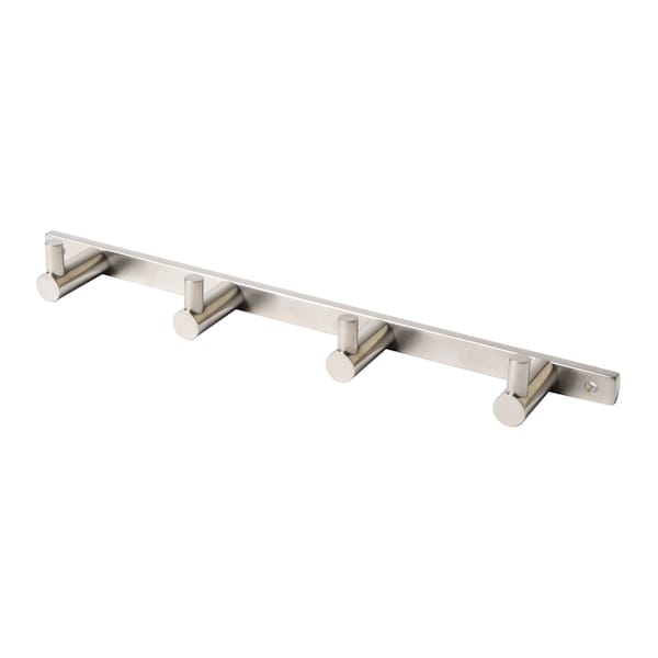 Alfi Brand Brushed Nickel Wall Mounted 4 Prong Robe / Towel Hook AB9528-BN - main